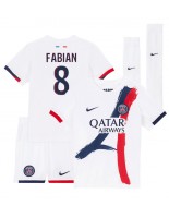 Paris Saint-Germain Fabian Ruiz #8 Venkovní dres pro děti 2024-25 Krátký Rukáv (+ trenýrky)